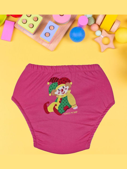 Poopes Set Kids Underwear Potty Training Pants 3 Pieces Multicolour