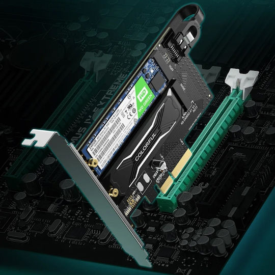 Ugreen Карта PCIe Към 2 Порта M.2