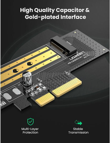 Ugreen Карта PCIe Към 1 Порт M.2