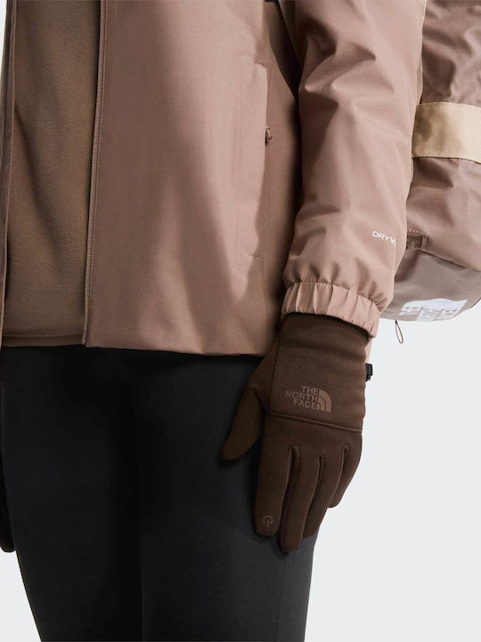 Etip Recycled Brown Women's Touch Gloves