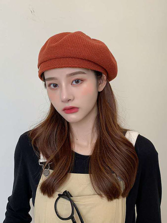 Intimonna Women's Knitted Hat Red