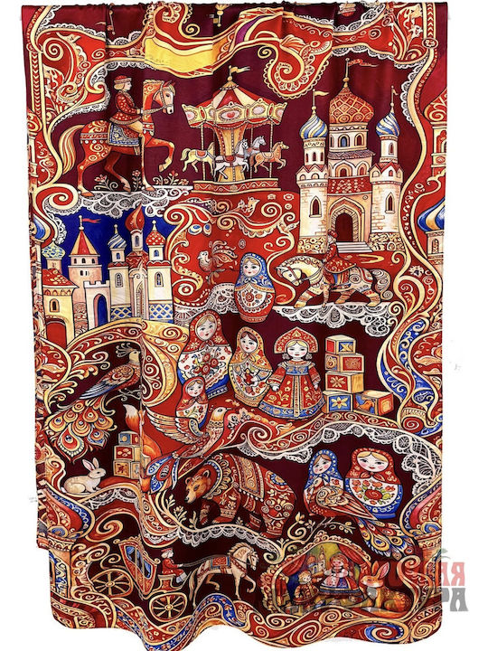 Women's Silk Shawl Red