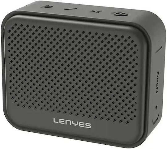 Lenyes Cast Tone Wasserdichtes Bluetooth Lautsprecher 12W Schwarzes