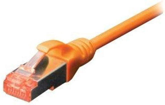 Digitus S/FTP Cat.6a (Gigabit) Καλώδιο Δικτύου Ethernet 1m Πορτοκαλί