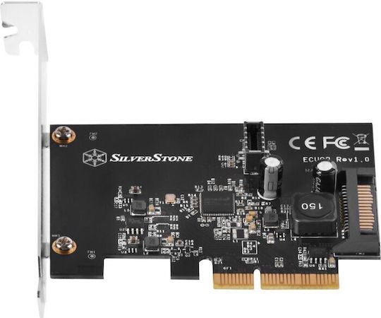Silverstone Κάρτα PCIe σε 1 θύρα USB 3.2