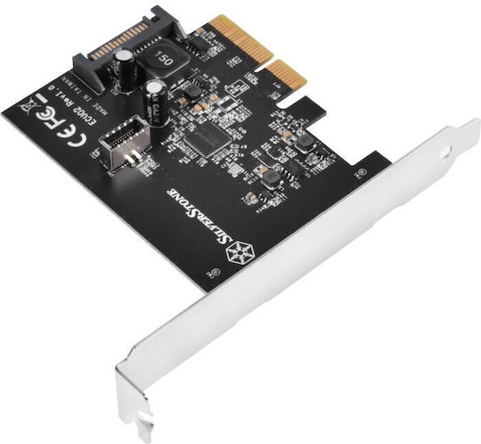Silverstone Κάρτα PCIe σε 1 θύρα USB 3.2
