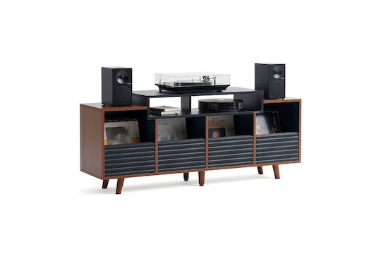 NorStone Oslo 1600 Мебел Hi-Fi Черна
