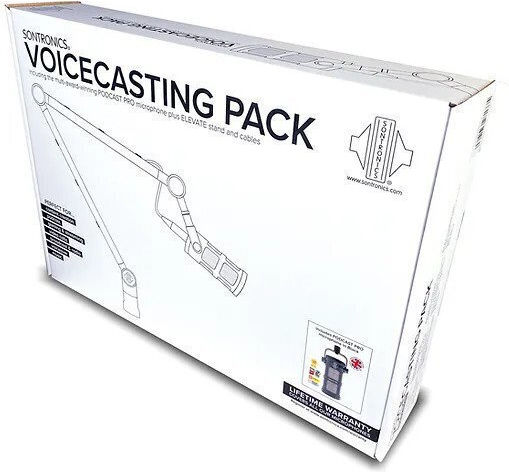 Sontronics Voicecasting Pack Μικρόφωνο σε Χρυσό Χρώμα Gold