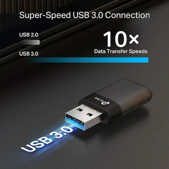 TP-LINK Archer USB Адаптер За Мрежа С Безжична Свързаност Wi-Fi 3000Mbps