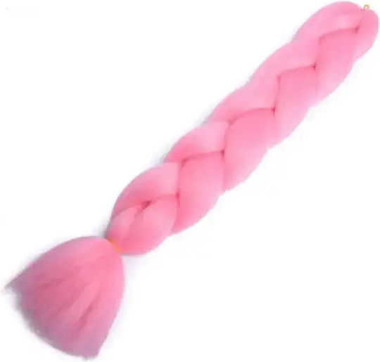 Colored Braided Extension Pink