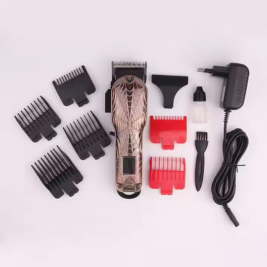 Gemei Professional Rechargeable Hair Clipper Rose Gold GM-6632