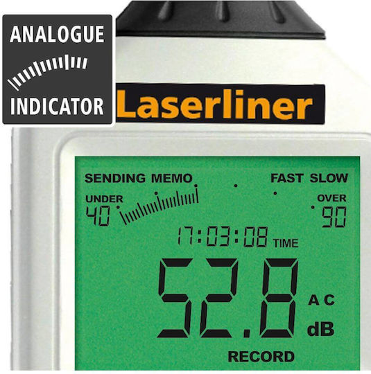 Laserliner Soundtest Master Contor de decibeli 94dBdB