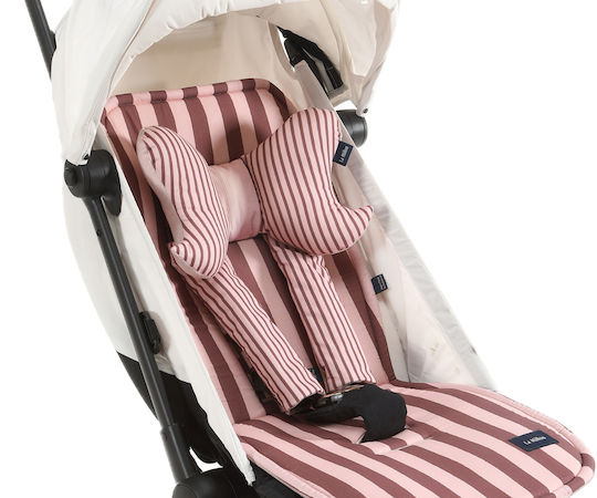 La Millou Κάλυμμα Καροτσιού Stripes Ροζ
