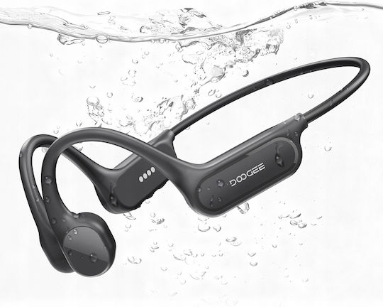 Doogee Bonebeat Swim Lite Knochenleitung Bluetooth Kopfhörer Schweißbeständige Schwarze
