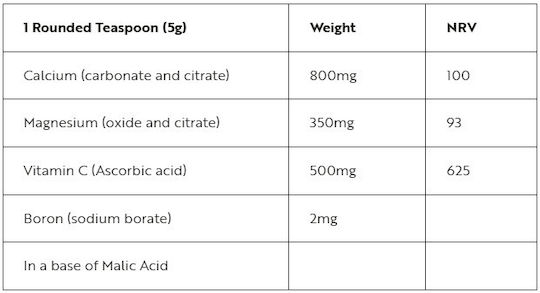 Viridian Calcium Magnesium Boron 150gr