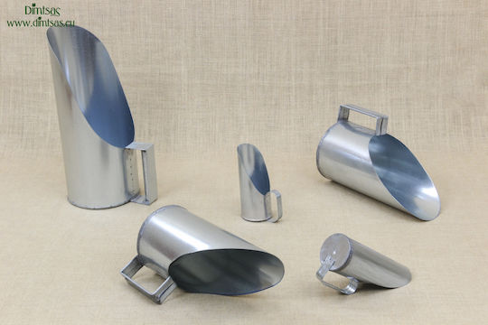 Kommerzielle Lebensmittelschaufel Metallisch Galvanisiert 19 cm Serie 1