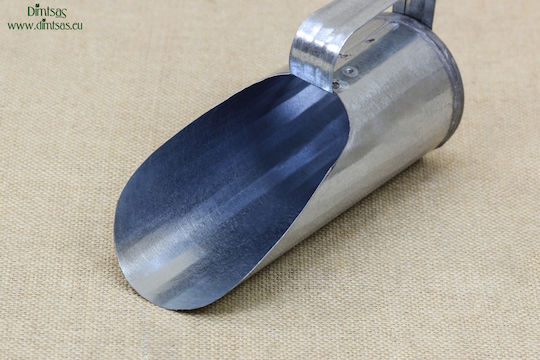 Kommerzielle Lebensmittelschaufel Metallisch Galvanisiert 16 cm Serie 1