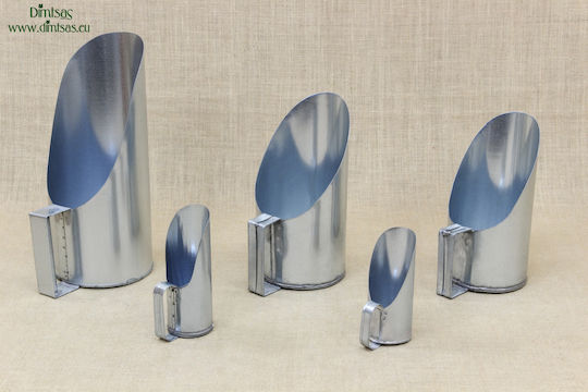 Kommerzielle Lebensmittelschaufel Metallisch Galvanisiert 16 cm Serie 1