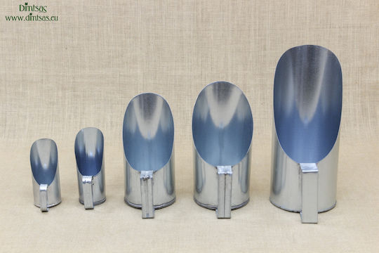 Kommerzielle Lebensmittelschaufel Metallisch Galvanisiert 16 cm Serie 1