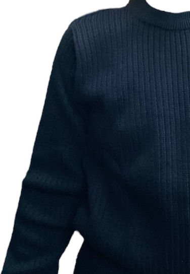 AETOS Pullover Rollkragen Military Strick Schwarz