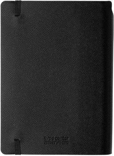 Type Center Daily Agenda A5 2027 Black Leather 14x20.5cm (with Personalization)