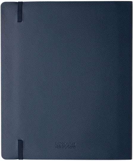 Type Center Εβδομαδιαία Ατζέντα B5 2027 Μπλε Δερμάτινη 5x26εκ. (με Προσωποποίηση)