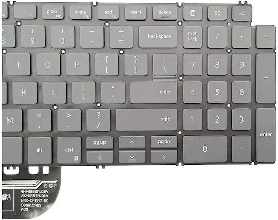 Лаптоп Клавиатура Dell Latitude 15 3510 Задно Осветяване Английски Език (САЩ) Mentor Premium