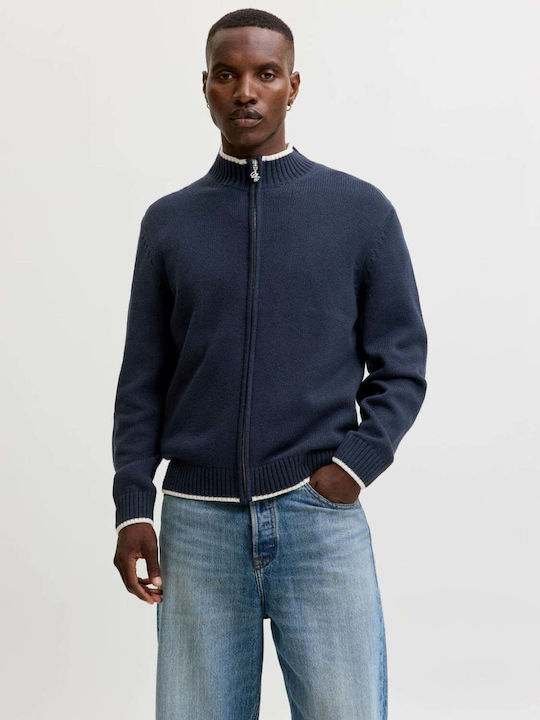 Cardigan bărbătesc tricotat Dark Navy