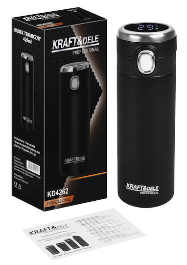 Kraft & Dele Stainless Steel Thermos Cup 420ml Kd4262
