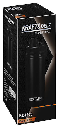Kraft & Dele Thermosflasche Edelstahl 600ml Kd4263 mit Handgriff