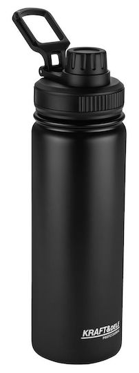 Kraft & Dele Thermosflasche Edelstahl 600ml Kd4263 mit Handgriff