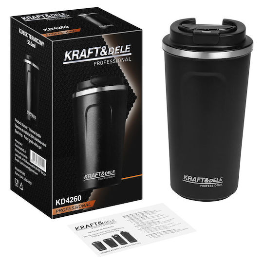 Kraft & Dele Stainless Steel Thermos Cup 510ml Led