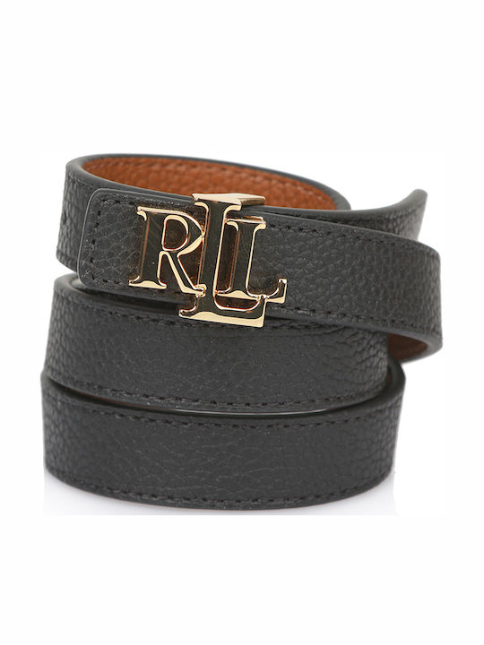 Δερμάτινη Γυναικεία Ζώνη Black/Tan