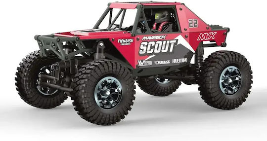 Maverick Радиоуправляем Автомобил Crawler 4WD Червен