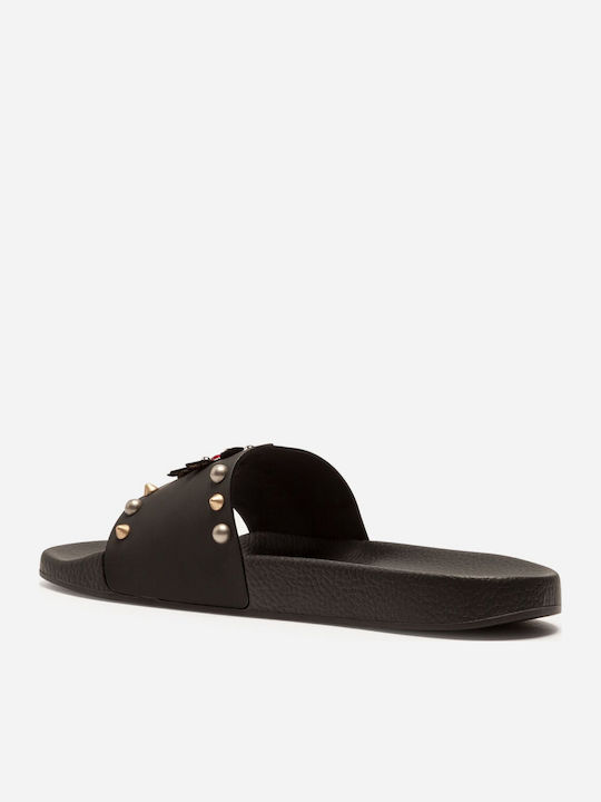 Dolce & Gabbana Slides Μαύρα