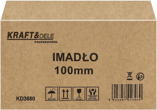 Kraft & Dele Въртяща се менгеме с максимално отваряне 100mm