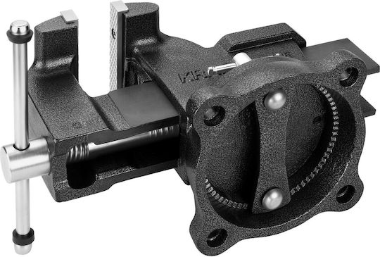 Kraft & Dele Въртяща се менгеме с максимално отваряне 150mm