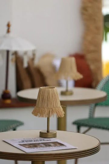 SteweHome Metall Vintage Tischlampe LED