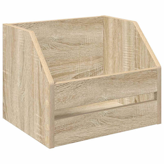 vidaXL Мебел Hi-Fi Кафяв 30x38x29cm
