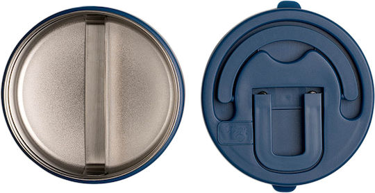 Citron Plastik Kinderlebensmittelbehälter 0.4 Liter Blau