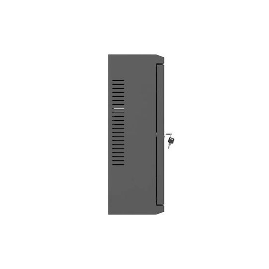 Lanberg Wall Mounted Rack Cabinet 40x40x140cm Black WAT1-4014-00B