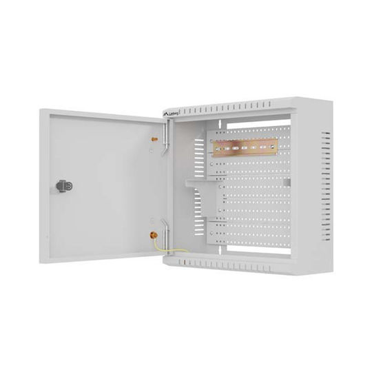 Lanberg Монтирана на стена Рак стойка 34x34x140cm Сива WAT1-3414-00S