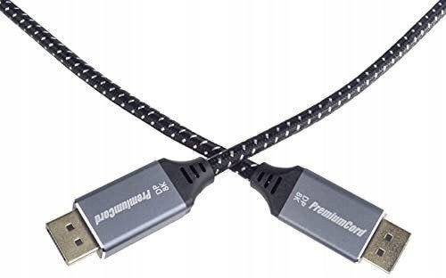 PremiumCord DisplayPort male - DisplayPort male 0.5m Black