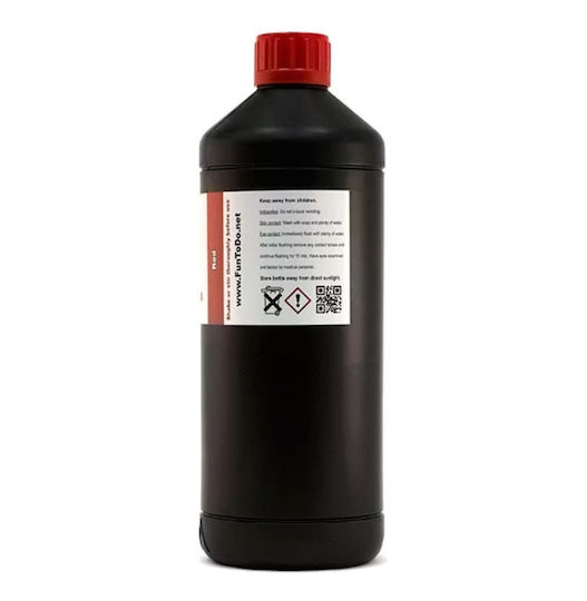 Funtodo Gießbares Mischharz Für 3D Drucker Rote 1kg