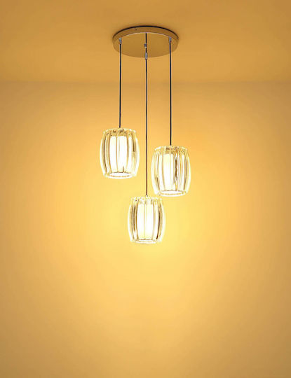 Globo Lighting Deckenleuchte Silber