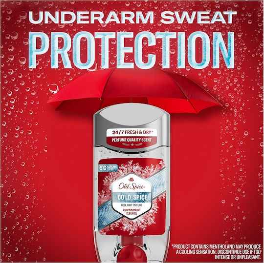 Old Spice Cold Spice Efect de Răcire de -5°C Anti-Transpirant & Anti-Marks Deodorant Stick 70ml