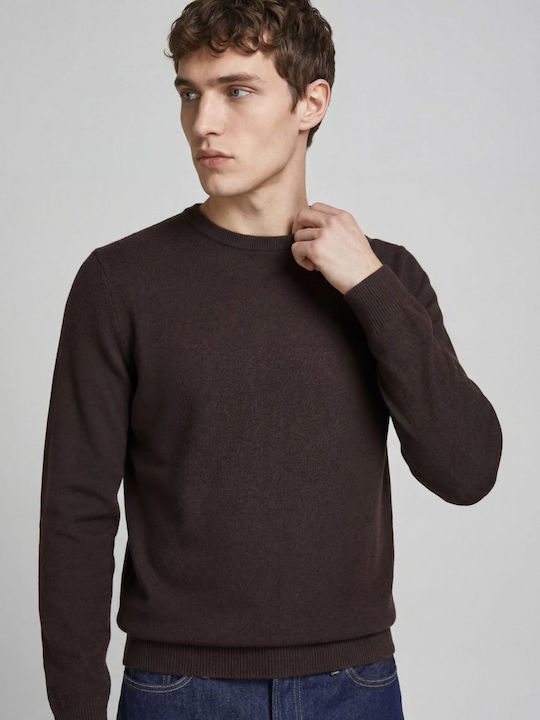 Polo Long Sleeve Brown Sweater