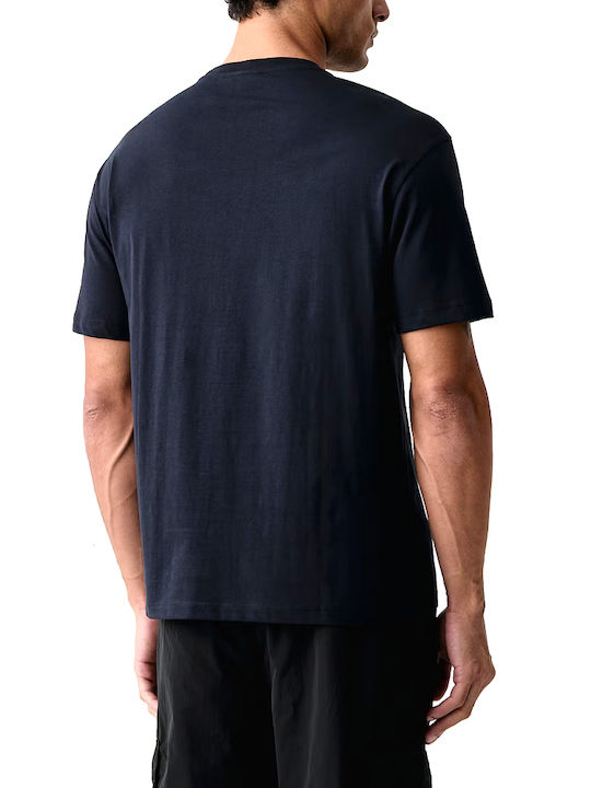 Emporio Armani Logo T-Shirt Blau Emporio Armani Logo T-Shirt Blau