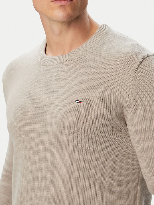 Tommy Hilfiger Пуловер с дълъг ръкав Бежов