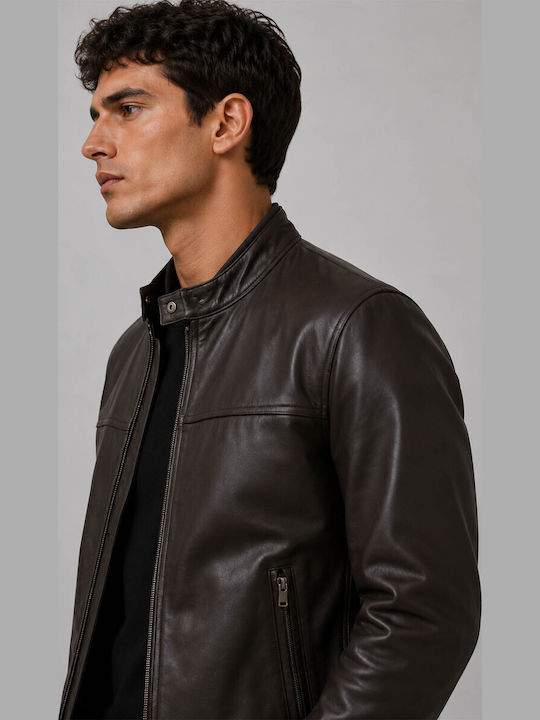Leather Jacket Brown